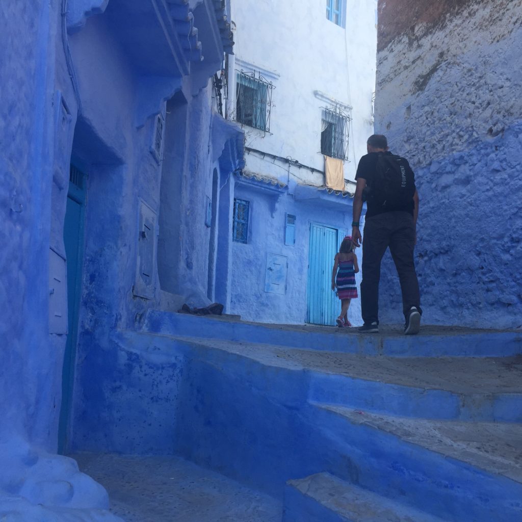 Błękitne Miasto Szafszawan. Maroko